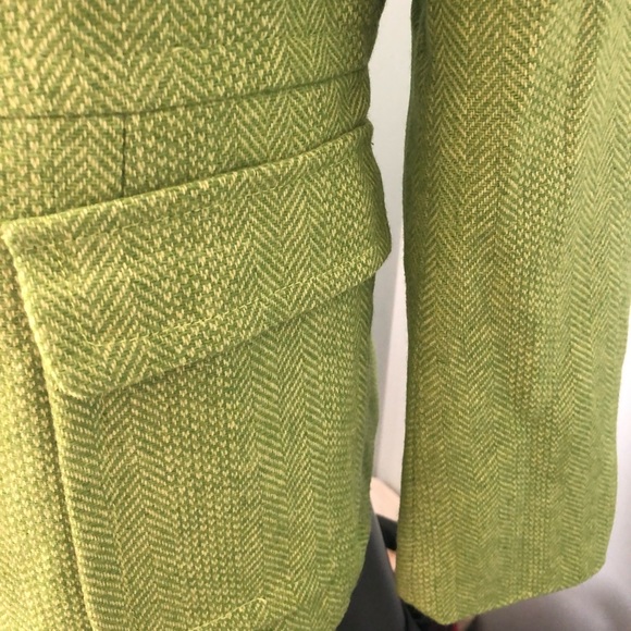 Wool bright green blazer Tommy Hilfiger - Picture 4 of 4